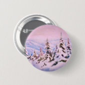 Winterlandschaft Button (Vorne & Hinten)