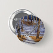 Winterlandschaft Button (Vorne & Hinten)