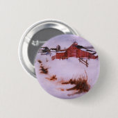 Winterlandschaft Button (Vorne & Hinten)
