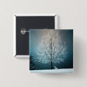 Winterlandschaft Button (Vorne & Hinten)