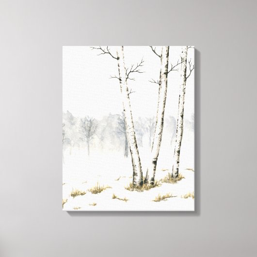 Winterlandschaft Canvas Print Leinwanddruck (Vorderseite)