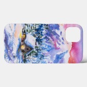 Winterlandschaft Case-Mate iPhone Hülle (Rückseite (Horizontal))