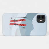 Winterlandschaft Case-Mate iPhone Hülle (Rückseite (Horizontal))