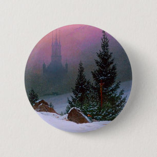 Winterlandschaft Caspar David Friedrich Button