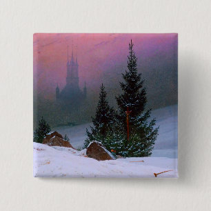 Winterlandschaft Caspar David Friedrich Button