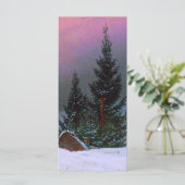 Winterlandschaft Caspar David Friedrich Card (Stehend Vorderseite)