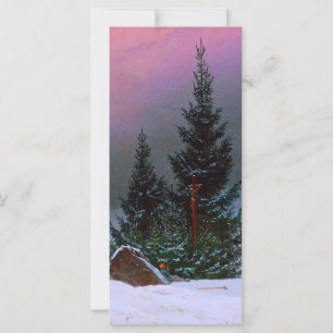 Winterlandschaft Caspar David Friedrich Card