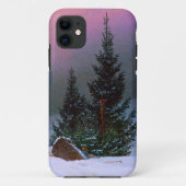 Winterlandschaft Caspar David Friedrich Case-Mate iPhone Hülle (Rückseite)