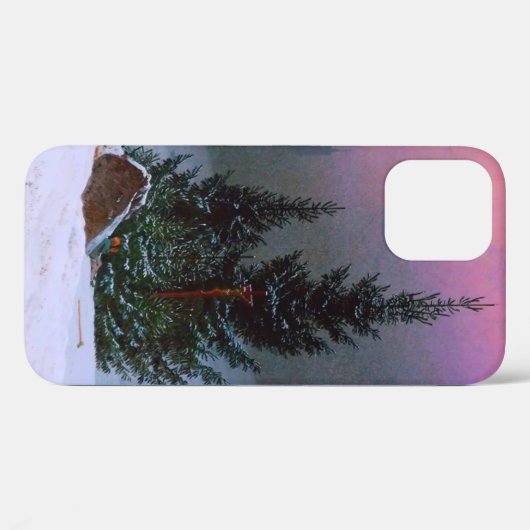 Winterlandschaft Caspar David Friedrich Case-Mate iPhone Hülle (Rückseite (Horizontal))
