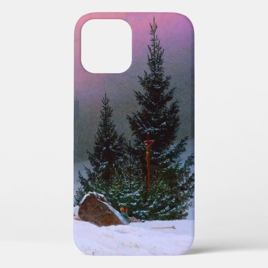 Winterlandschaft Caspar David Friedrich Case-Mate iPhone Hülle (Rückseite)