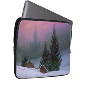 Winterlandschaft Caspar David Friedrich Laptopschutzhülle (Vorne Rechts)
