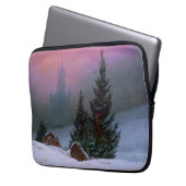 Winterlandschaft Caspar David Friedrich Laptopschutzhülle (Vorderseite Links)