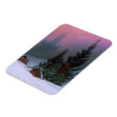 Winterlandschaft Caspar David Friedrich Magnet (Linke Seite)