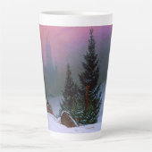 Winterlandschaft Caspar David Friedrich Milchtasse (Vorderseite)