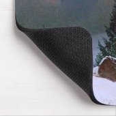 Winterlandschaft Caspar David Friedrich Mousepad (Ecke)
