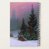 Winterlandschaft Caspar David Friedrich Planer (Rückseite)