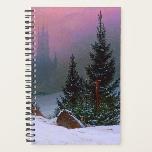 Winterlandschaft Caspar David Friedrich Planer (Vorderseite)