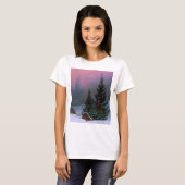 Winterlandschaft Caspar David Friedrich T-Shirt (Vorne ganz)