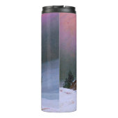 Winterlandschaft Caspar David Friedrich Thermosbecher (Rückseite)
