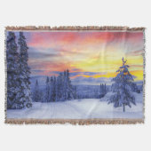 Winterlandschaft Decke (Vorderseite)
