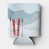 Winterlandschaft Dosenkühler (Vorderseite)