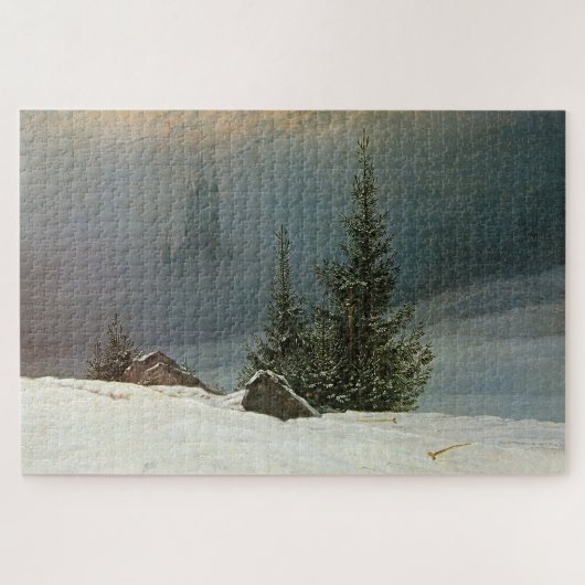 Winterlandschaft: Ein Friedrichsmann Puzzle (Horizontal)