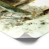 Winterlandschaft, Fine Art Poster (Ecke)