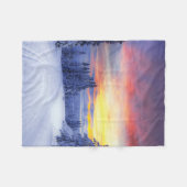 Winterlandschaft Fleecedecke (Vorderseite (Horizontal))