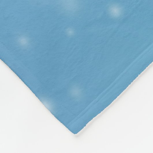 Winterlandschaft Fleecedecke (Ecke)