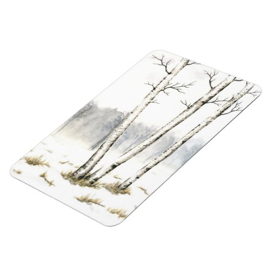 Winterlandschaft Flexi Magnet (Linke Seite)