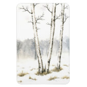 Winterlandschaft Flexi Magnet (Vertikal)