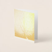 Winterlandschaft Folienkarte (Vorderseite)