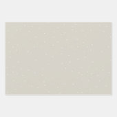 Winterlandschaft Forest Moon Familienleben Foto Geschenkpapier Set (Vorderseite 2)