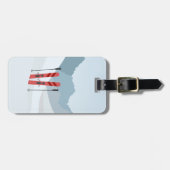 Winterlandschaft Gepäckanhänger (Vorderseite horizontal)