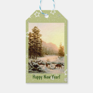 Winterlandschaft, Geschenkanhänger