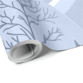 Winterlandschaft Geschenkpapier (Rolleneckpunkt)