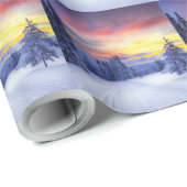 Winterlandschaft Geschenkpapier (Rolleneckpunkt)