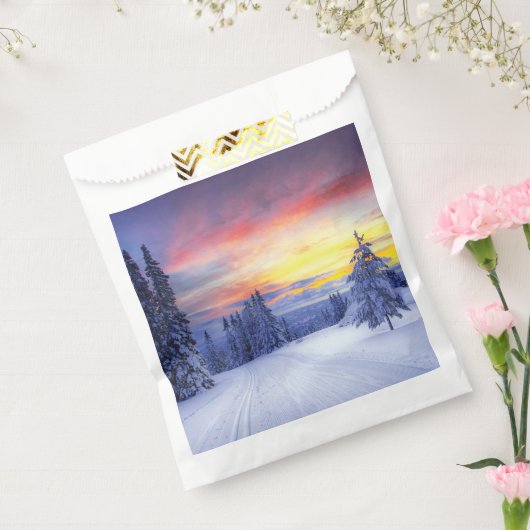 Winterlandschaft Geschenktütchen (Versiegelt)