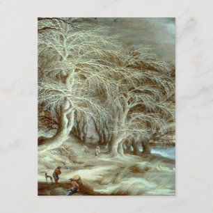 Winterlandschaft Gijsbrecht Leytens Begleitkarte