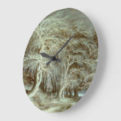 Winterlandschaft Gijsbrecht Leytens Große Wanduhr (Winkel)