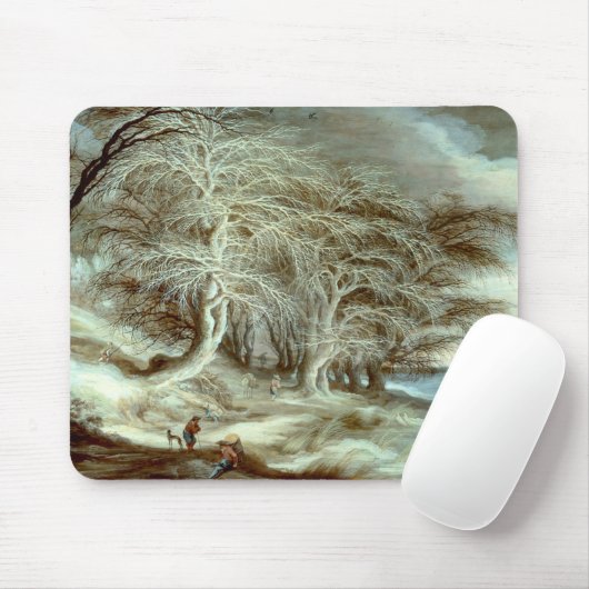 Winterlandschaft Gijsbrecht Leytens Mousepad (Mit Mouse)