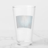 Winterlandschaft Glas (Rückseite)
