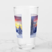 Winterlandschaft Glas (Rechts)