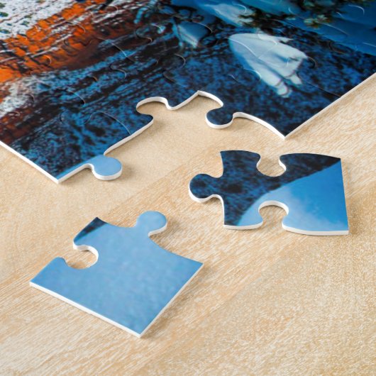 Winterlandschaft Grand Canyon. Puzzle (Seite)