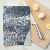 Winterlandschaft Handtuch (Viertel Falte)