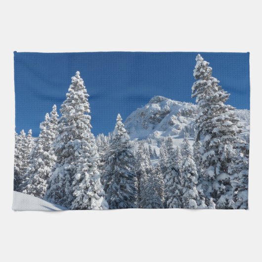 Winterlandschaft Handtuch (Horizontal)