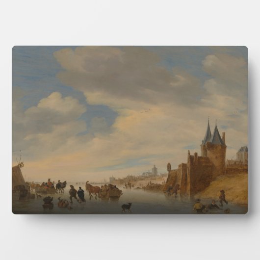 Winterlandschaft in Arnhem | 1653 Fotoplatte (Vorderseite)