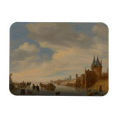 Winterlandschaft in Arnhem | 1653 Magnet (Horizontal)