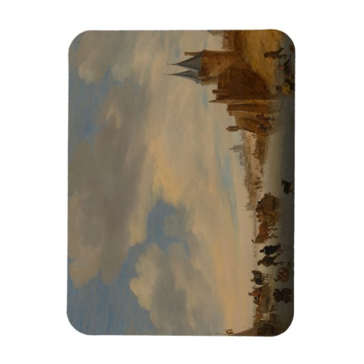 Winterlandschaft in Arnhem | 1653 Magnet (Vertikal)