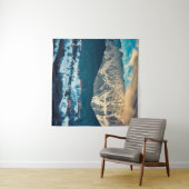 Winterlandschaft in Karpaten. Bran, Rom Wandteppich (Beispiel (Horizontal))